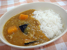 まろやかかぼちゃカレー