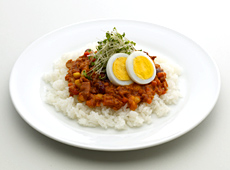 4種豆のキーマカレー写真