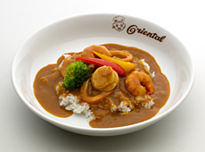 シーフードカレー写真