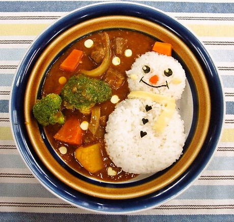 クリスマスデコカレー