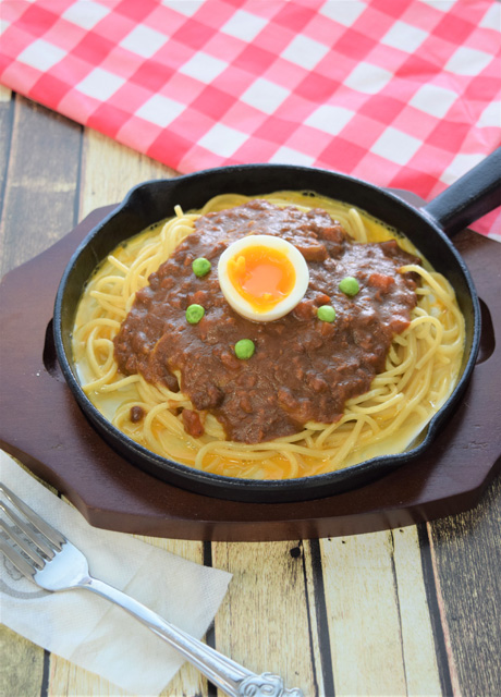 鉄板インディアンスパゲッティーのレシピ